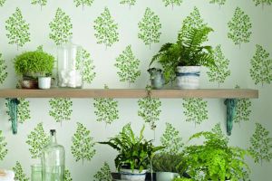 Sanderson  Maycott Wallpaper   Angel-Ferns