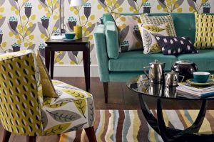 Sanrerson  Colour for Living Fabrics  Bellflower