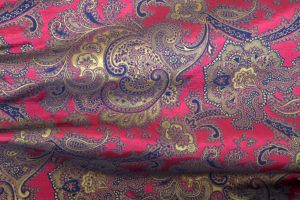 WATTS   ROYAL PAISLEY  Jasper Red