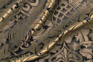 WATTS   Fairford Brocade  Black Gold