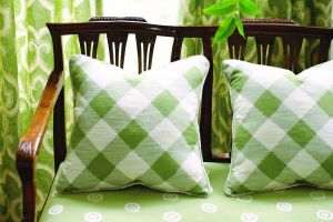 Thibaut   Gatehouse  Barrowgate  Ikat Check