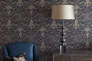 ZOFFANY  Constantina Damask Wallpapers    Tespi