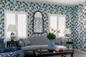 Voutsa   Printed Wallpaper  Butterflies