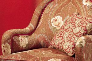 ETRO  Paisley Textiles  Jais Rosso