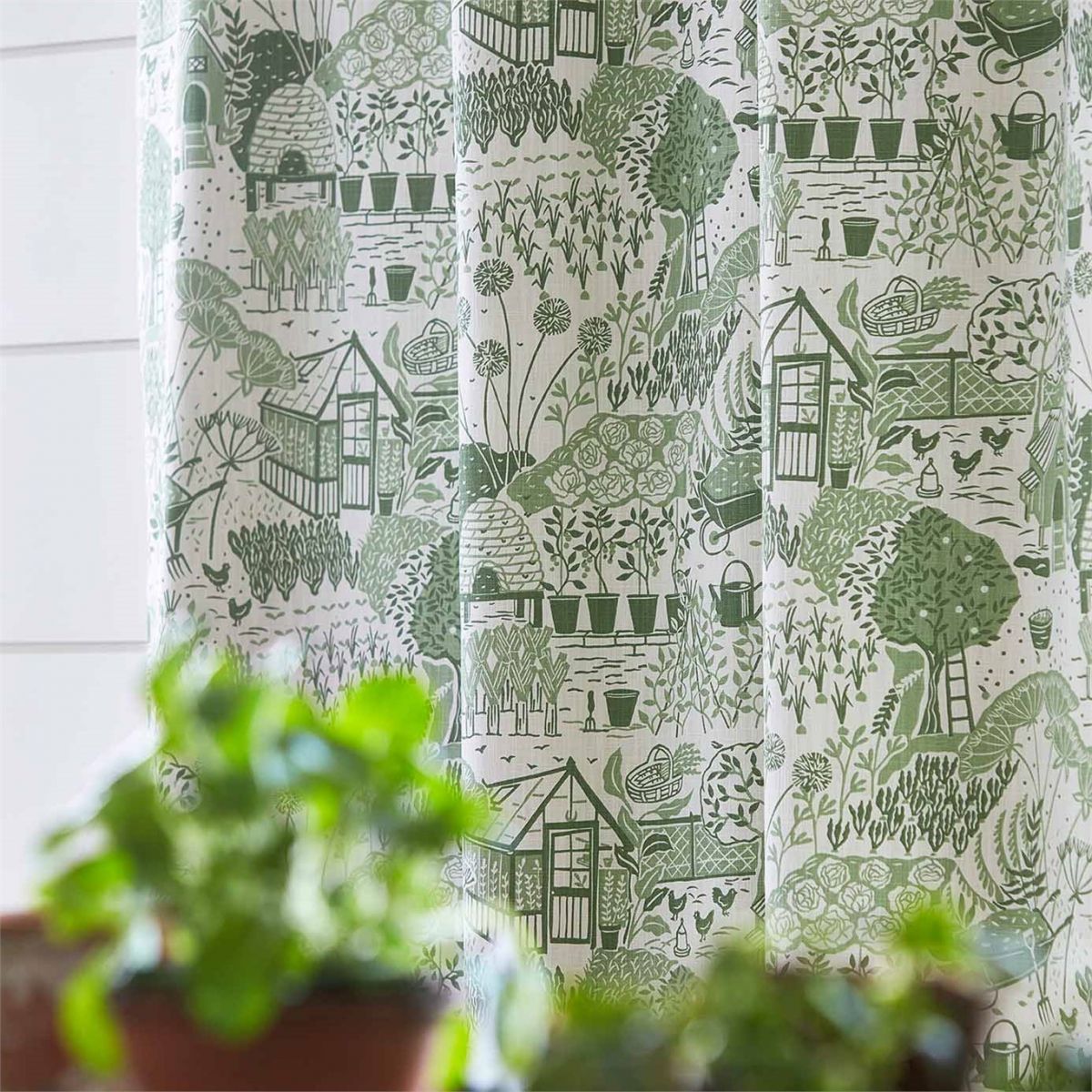 Sanderson:     Potting Room collection
