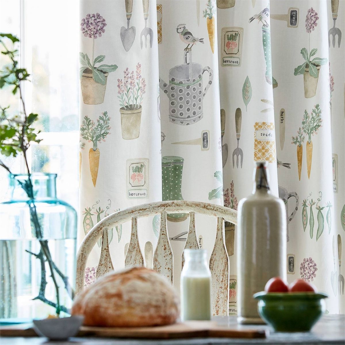Sanderson:     Potting Room collection