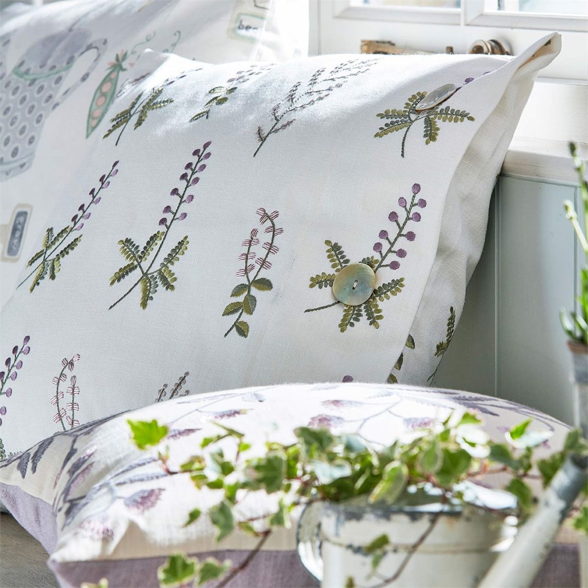 Sanderson:     Potting Room collection