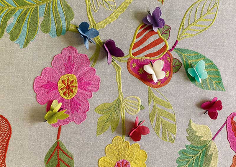 Manuel Canovas:   Crewel embroidery ( )