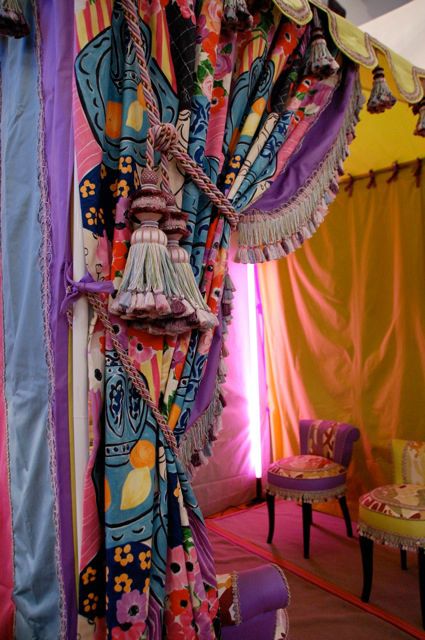 Les etoffes au Pavillon 